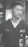  ??  ?? BriAn Tee As seen in “ChiCAgo Med”