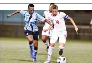  ?? Photo: Nampa ?? Big clash…Namibia’s Brave Gladiators and the Mares of Botswana will square off in an African Women’s Cup of Nations qualifier in June.