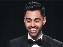  ?? MARVIN JOSEPH/THE WASHINGTON POST ?? Hasan Minhaj wants his new Netflix comedy-news series Patriot Act to be “urgent and timeless.”