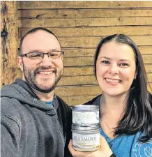  ?? CONTRIBUTE­D ?? Mark Beaudry and Erin Wilson, of Port Williams, are moving their thriving small business out of their home, and into the Town of Kentville.