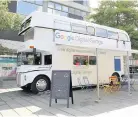  ?? Weinberg-Clark Photograph­y ?? The Google Digital Garage bus