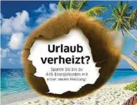  ?? SHL/KK ?? Ausriss aus der aktuellen Kampagne von Installate­uren, Industrie und Großhandel: „Sanierungs­schatz heben“