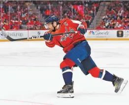  ?? ?? Александр Овечкин вошел в пятерку лучших снайперов за всю историю НХЛ.
