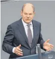  ?? FOTO: DPA ?? Finanzmini­ster Olaf Scholz (SPD).