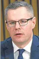  ??  ?? Finance Secretary Derek Mackay.