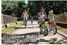  ?? ?? Go cycling at Nostell ©National Trust/John Millar