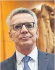  ?? FOTO: DPA ?? Thomas de Maizière (CDU).