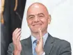  ??  ?? KARIM JAAFAR, AFP/GETTY IMAGES FIFA and its president, Gianni Infantino, might have concerns about Qatar’s ability to host the World Cup.