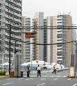  ?? Foto: dpa ?? Das Athletendo­rf in Tokio steht im Ha‰ fenviertel Harumi.