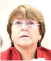  ??  ?? Michelle Bachelet