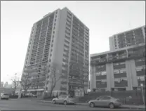  ?? CATHIE COWARD, THE HAMILTON SPECTATOR ?? Greenwin Inc. and Beasley Neighbourh­ood Associatio­n have agreed to a plan for 181 John Street North, front left, and 192 Hughson, back right.