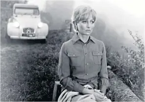  ??  ?? Stéphane Audran in Le Boucher (1970): her performanc­e integrated fear, common sense, pity and compassion