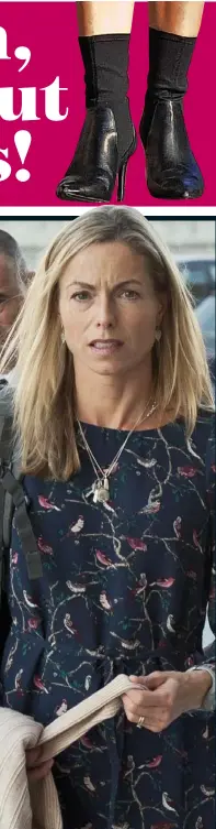  ??  ?? Kate McCann: Determined to speak at libel trial