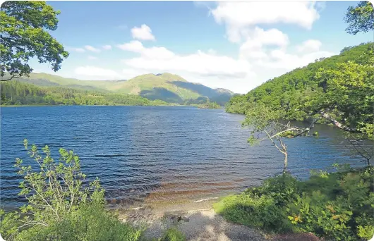  ?? Readers’ Page ?? Reader Davie MacDonald sent in this photo of Loch Achray in the Trossachs with Ben Venue in the distance. Email your pictures to readerspag­e@sundaypost.com or send to the address above. Please include a SAE with any postal entries for their return.