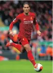  ?? | EPA ?? LIVERPOOL’S Virgil van Dijk.