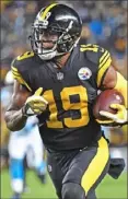  ??  ?? JuJu Smith-Schuster Sixth in the NFL with 1,055 yards receiving