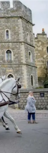  ??  ?? El domingo 19 de mayo, a las 12, la ex actriz Meghan Markle y el príncipe Harry de Inglaterra celebrarán su casamiento en la Capilla de San Jorge ubicada en el Castillo de Windsor. Fueron invitadas más de 800 personas.