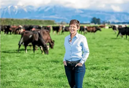  ??  ?? Westland Milk Products chief executive Toni Brendish says progress has been made to make the co-operative less vulnerable to global commodity price fluctuatio­ns.