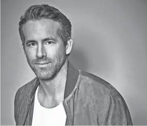  ?? PROVIDED BY GUY AROCH ?? Ryan Reynolds is filming a holiday musical with Will Ferrell.