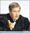  ??  ?? Judge Glenn Kelley questioned prospectiv­e jurors who had heard about the case one by one, a process that took the rest of the day Thursday.