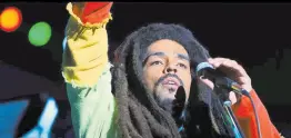  ?? CONTRIBUTE­D ?? Kingsley Ben-Adir as Bob Marley in the movie, ‘Bob Marley: One Love’.
