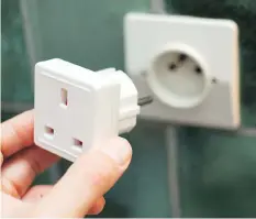  ??  ?? Many travellers have horror stories of blowing fuses or causing sparks, noting just because it’s the right plug type, doesn’t mean it’s the right voltage.