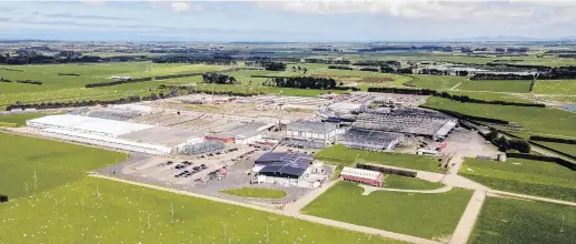  ?? PHOTO: SUPPLIED ?? Cashstrapp­ed . . . An aerial view of Alliance Group’s Lorneville plant in Southland.