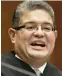  ??  ?? Chief U. S. District Judge Ruben Castillo