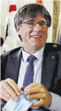  ?? Guglielmo Mangiapane / Reuters ?? Carles Puigdemont.