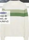  ??  ?? ALGODÓN Jersey de punto, de (149 €). Gant DESTEÑIDA Parka degradada a mano, de Stone Island (790 €).