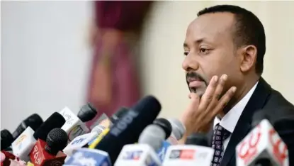  ??  ?? Ethiopia’s PM Abiy Ahmed: ‘The WHO must be empowered and resourced sufficient­ly to co-ordinate responses globally and directly to assist government­s in developing countries’ © AFP