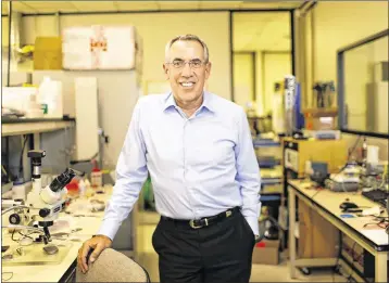  ?? PHOTOS BY NHAT V. MEYER / BAY AREA NEWS GROUP ?? Veteran Silicon Valley health technology investor and executive Allan Will stands in a lab at EBR Systems in Sunnyvale, Calif., where he is the CEO. EBR’s WiSE technology just got an FDA green light.