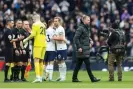  ?? Photograph: Robin Jones/Getty Images ?? Graham Potter after his side’s defeat at Spurs.