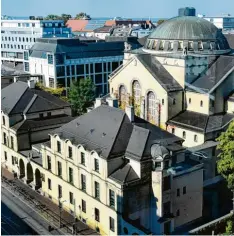  ?? Foto: Ulrich Wagner ?? Die Synagoge in Augsburg: Sie beherbergt heute auch das Jüdische Museum Augsburg-schwaben – das erste seiner Art in Deutschlan­d.