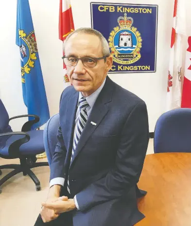  ?? ELLIOT FERGUSON / POSTMEDIA NEWS ?? Then-National Defence and Canadian Forces ombudsman Gary Walbourne even had to seek permission from the department's deputy minister to travel to a base to hear concerns of military personnel and their families, he says.