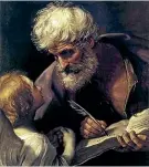  ??  ?? St Matthew and Guido Reni. the Angel, by