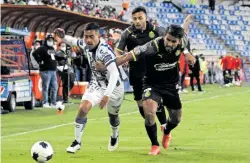  ?? ARCHIVO: HÉCTOR SANTOY ?? En su último enfrentami­ento en el Hidalgo, Pachuca se quedó con el triunfo por 2-1