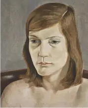  ??  ?? Freud’s intimate oil on copper portrait of Anne Dunn, 1950