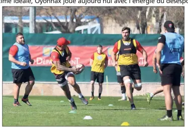  ?? (Photo Valérie Le Parc) ?? Les Rouge et Noir n’ont d’autre choix que de s’imposer à Oyonnax s’ils ne veulent pas vraiment «galérer» en cette fin de saison.