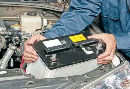  ??  ?? La batería de tu auto es parte elemental de su funcionami­ento.