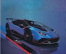  ?? EE ?? Será el último Lamborghin­i en equipar el V10 atmosféric­o de la marca.