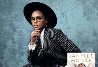  ?? ?? JANELLE Monáe’s book feeds both her fan base and sci-fi fans looking for another book in the burgeoning black speculativ­e fiction genre. | AP