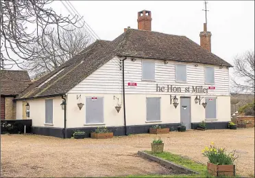  ??  ?? The Honest Miller in Brook has been saved more than a year after closing