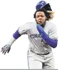  ??  ?? VLADIMIR GUERRERO JR. BY EVAN HABEEB/USA TODAY SPORTS