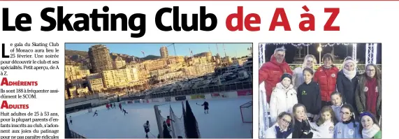  ?? (Photos PdT) ?? Patineurs et hockeyeurs sur la glace un samedi matin. Il fait °.