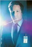  ??  ?? Duchovny plays FBI Special Agent Fox Mulder on The X-Files.