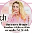  ?? ?? Michelle Hunziker (44) braucht hin und wieder Zeit für sich.