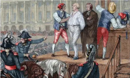  ?? ?? Coloured engraving of the execution of King Louis XVI (1754-93), 21 January 1793. Photograph: Prisma Archivo/Alamy