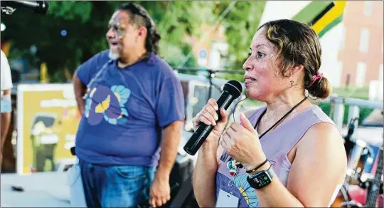  ?? COURTESY OF DIGNIDAD INMIGRANTE EN ATHENS 2023 ?? “People are scared,” Teter Gaona, the director of the nonprofit Dignidad Inmigrante en Athens, says of recent police checkpoint­s in Athens.