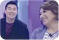  ?? ?? n ‘I Can See Your Voice' host Luis Manzano and guest, Cherry Pie Picache.